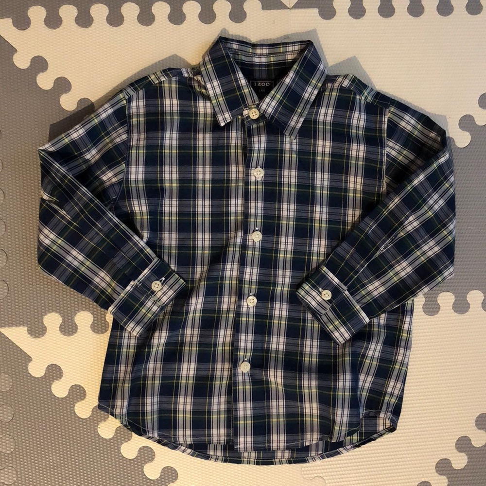 Izod Cotton Collared Shirt 3T